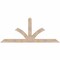 Ekena Millwork Richland Smooth Timber Gable Bracket, Douglas Fir, 96"W x 40"H x 5 1/2"D x 5 1/2"F, 10/12 Pitch GBW096X40X0606RIC00SDF - alternate 1